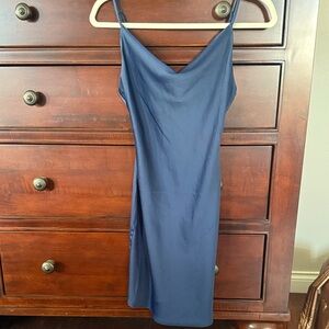 Urban Outfitters Navy Midi Dress